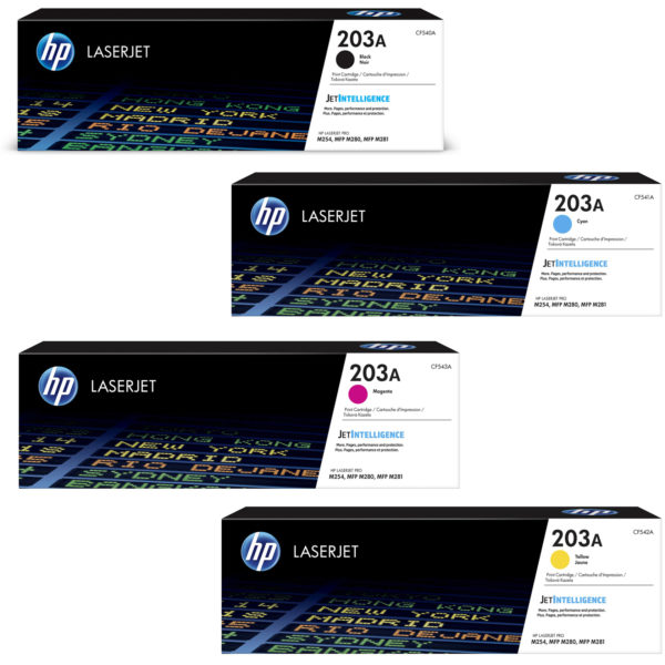 HP 203A CF540 - CF541 - CF432 - CF543 Compatible