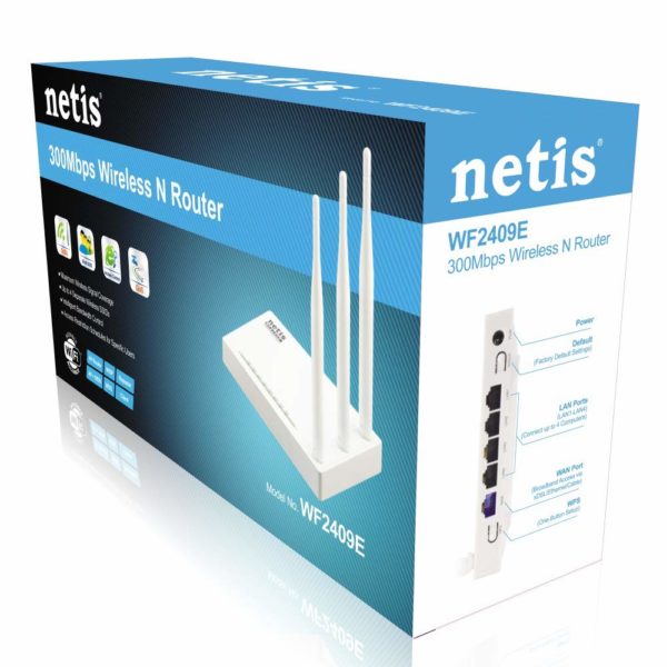 NETIS ROUTER 3 ANT WF2409E