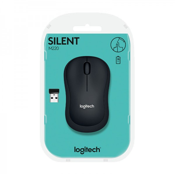 Mouse Logitech Wireless M220 Silent