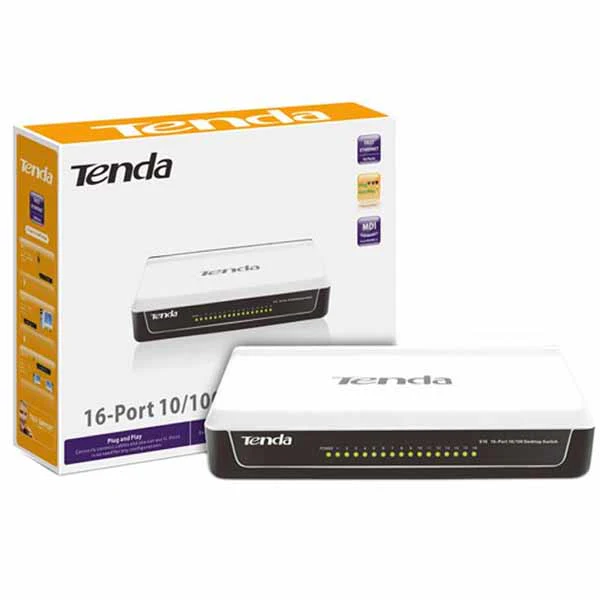 Switch Tenda 16port 10/100