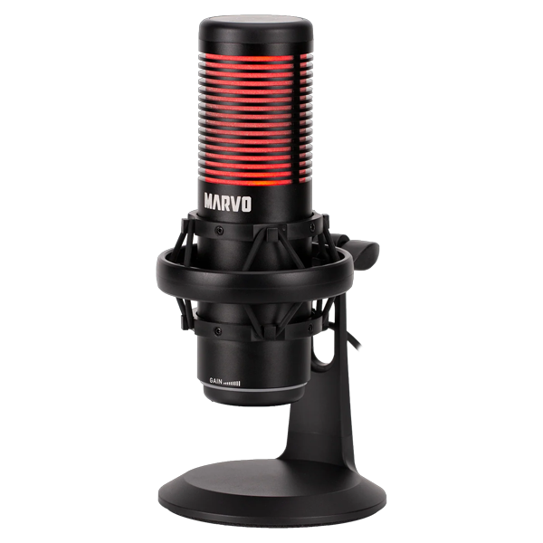 MARVO MIC-07 GAMING MICROPHONE BK