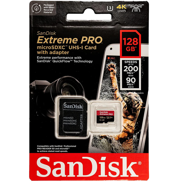 MicroSD SanDisk Extreme Pro 128GB