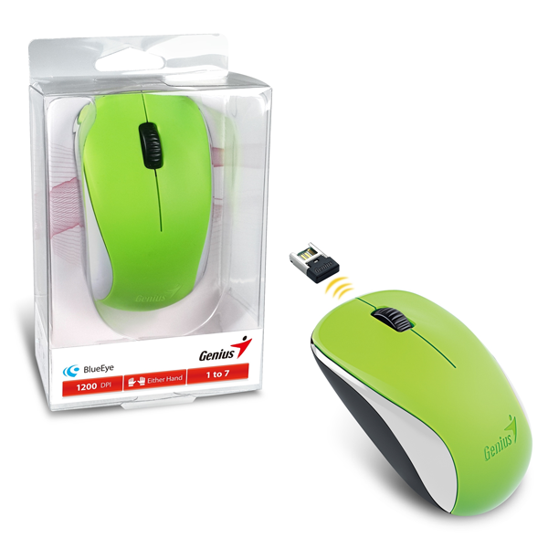 Mouse Genius Wireless 9000 Green