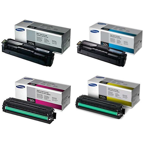Samsung 504 Black - Cyan - Magenta - Yellow toner