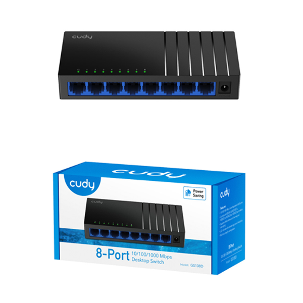 Switch Cudy 8 Ports 10/100